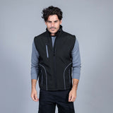 GILET IN SOFTSHELL DA LAVORO IMPERMEABILE JRC ORTISEI UOMO