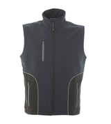 GILET IN SOFTSHELL DA LAVORO IMPERMEABILE JRC ORTISEI UOMO