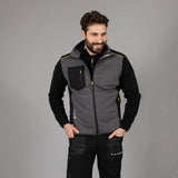 GILET IN SOFTSHELL DA LAVORO IMPERMEABILE JRC PINZOLO UOMO