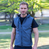 GILET IN SOFTSHELL DA LAVORO IMPERMEABILE JRC STELVIO UOMO