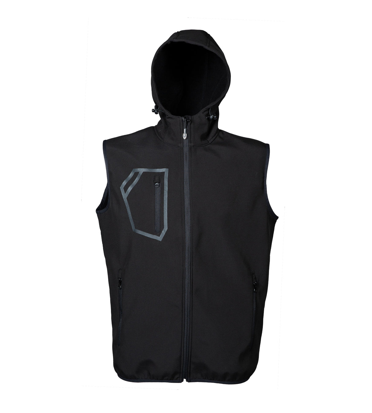 GILET IN SOFTSHELL DA LAVORO IMPERMEABILE JRC STELVIO UOMO