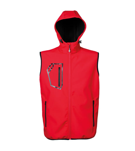 GILET IN SOFTSHELL DA LAVORO IMPERMEABILE JRC STELVIO UOMO