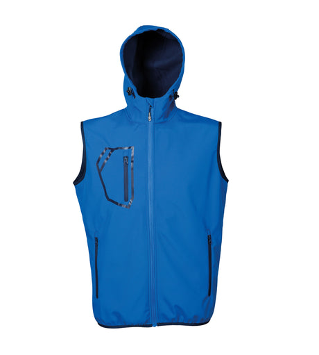 GILET IN SOFTSHELL DA LAVORO IMPERMEABILE JRC STELVIO UOMO