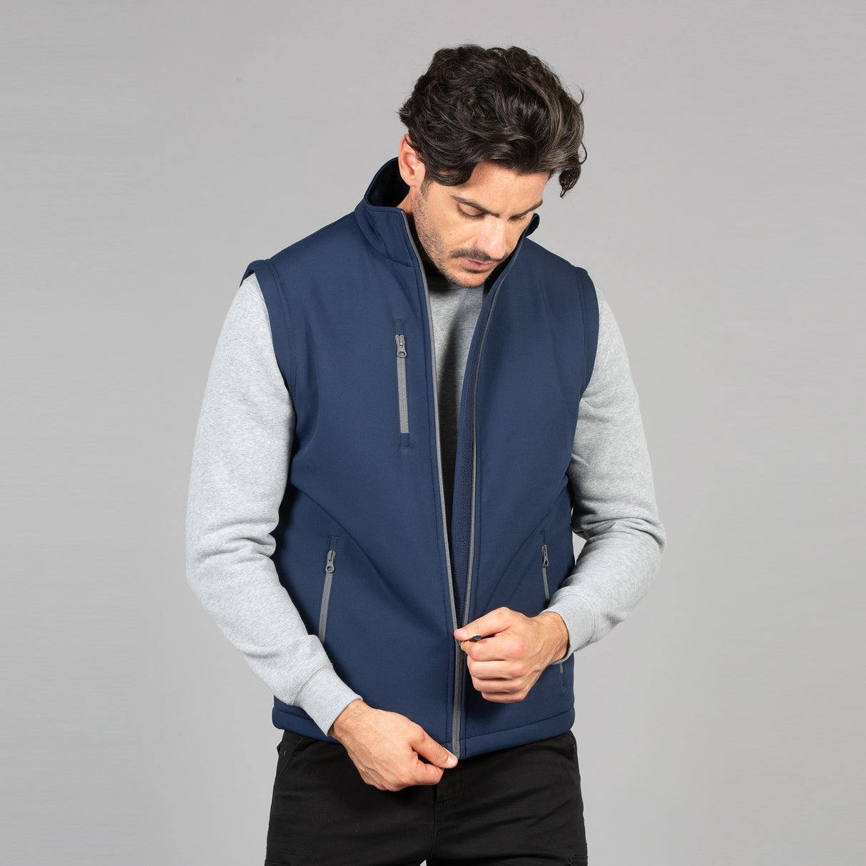 GILET IN SOFTSHELL IMBOTTITO JRC VIPITENO MAN UOMO