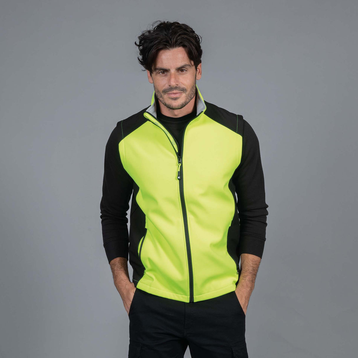 GILET IN SOFTSHELL IMPERMEABILE JRC CAMPIGLIO UOMO