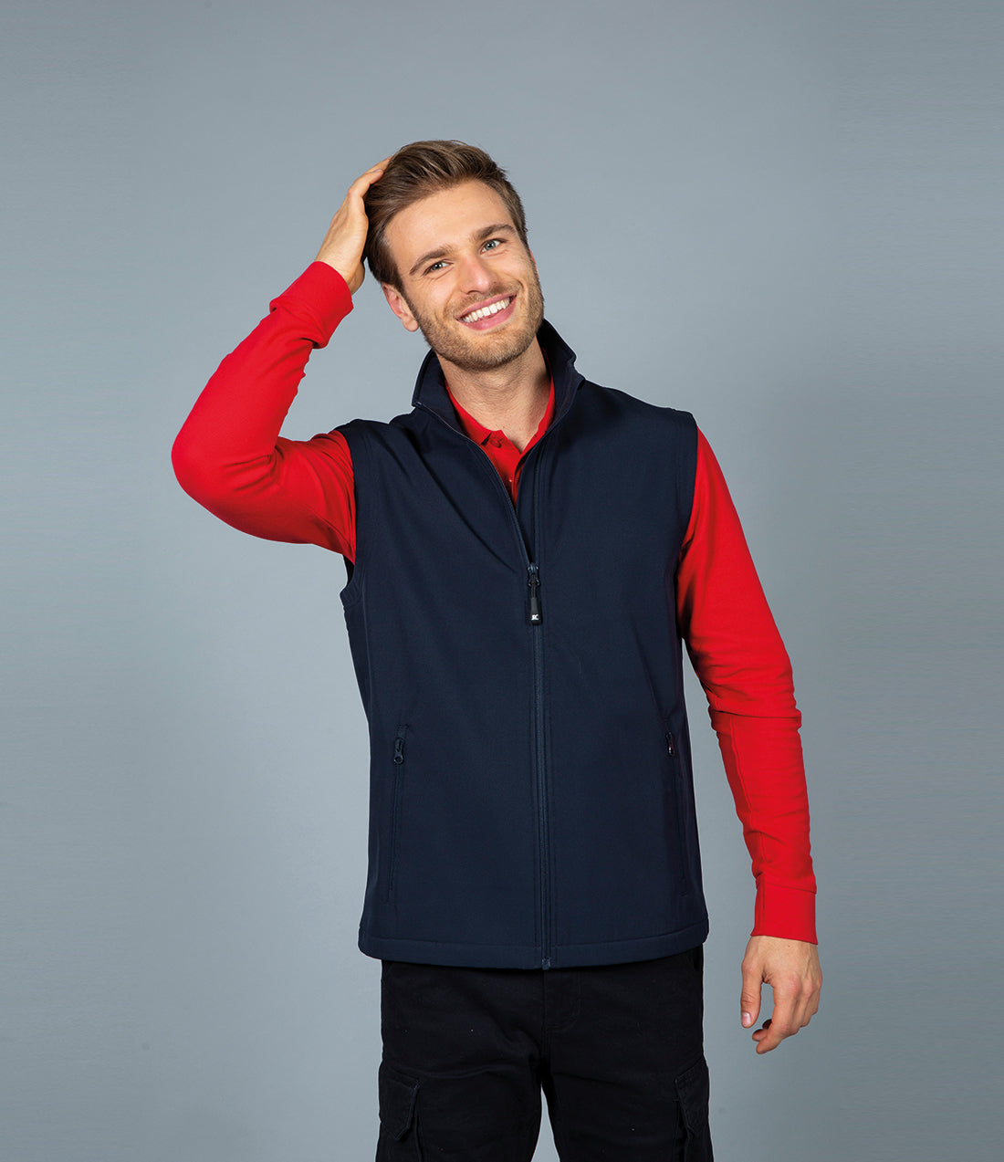 GILET IN SOFTSHELL JRC SANTANDER UOMO