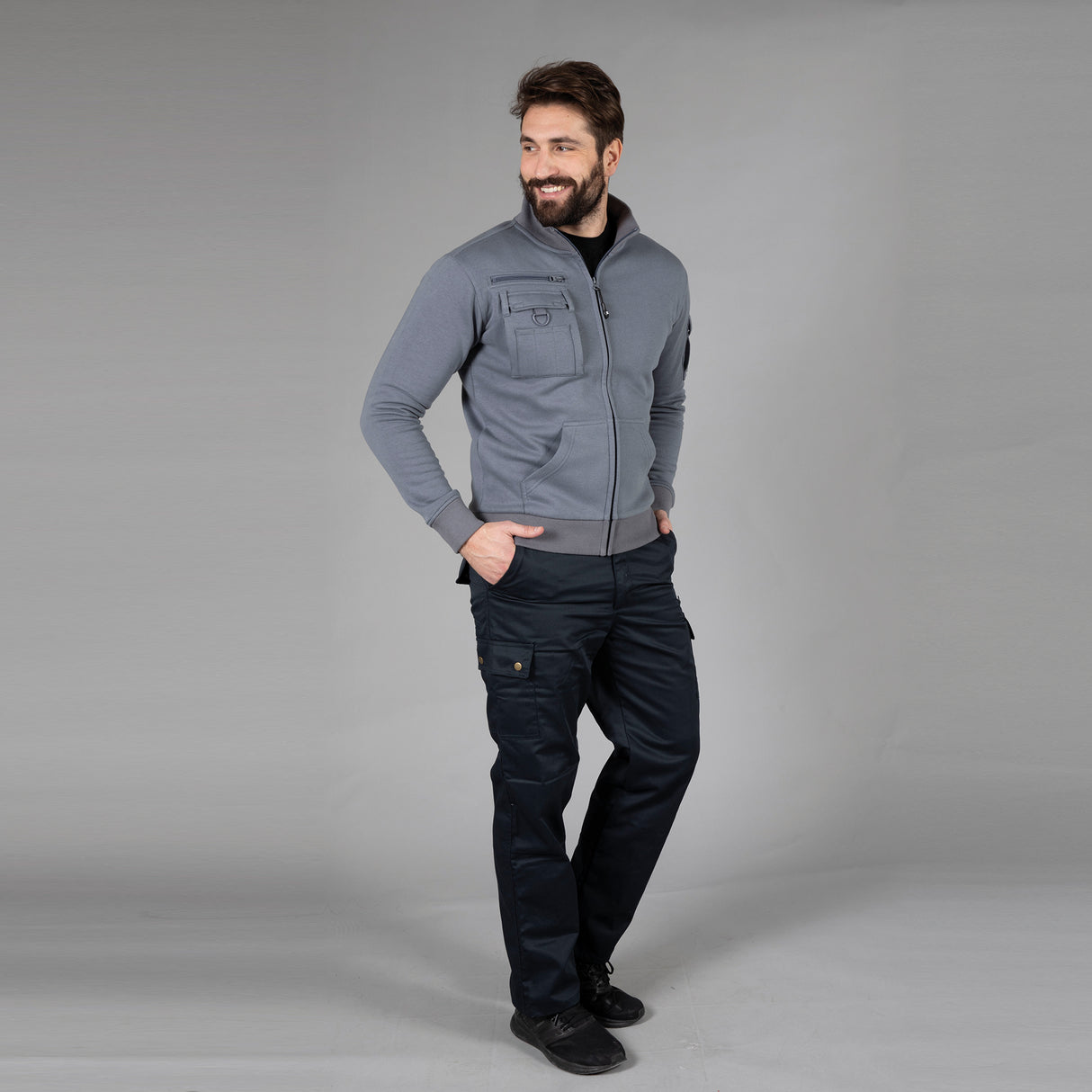 PANTALONE DA LAVORO MULTITASCHE JRC MOSS UOMO