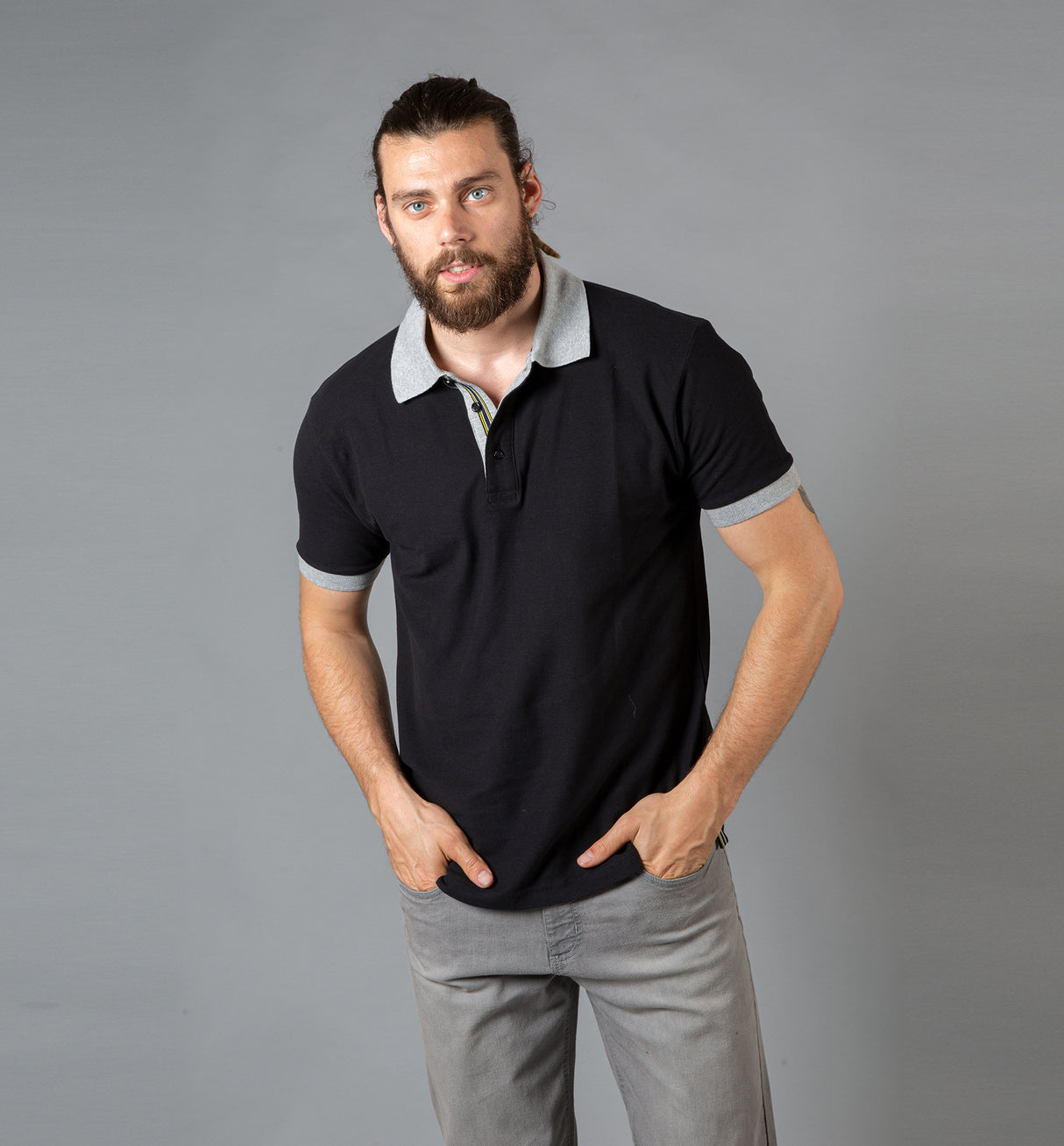 POLO A MANICA CORTA JRC ABU DHABI UOMO