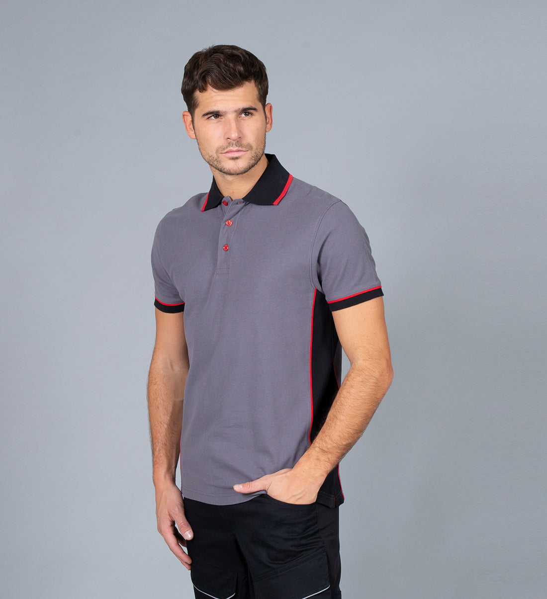 POLO DA LAVORO A MANICA CORTA JRC DURBAN UOMO