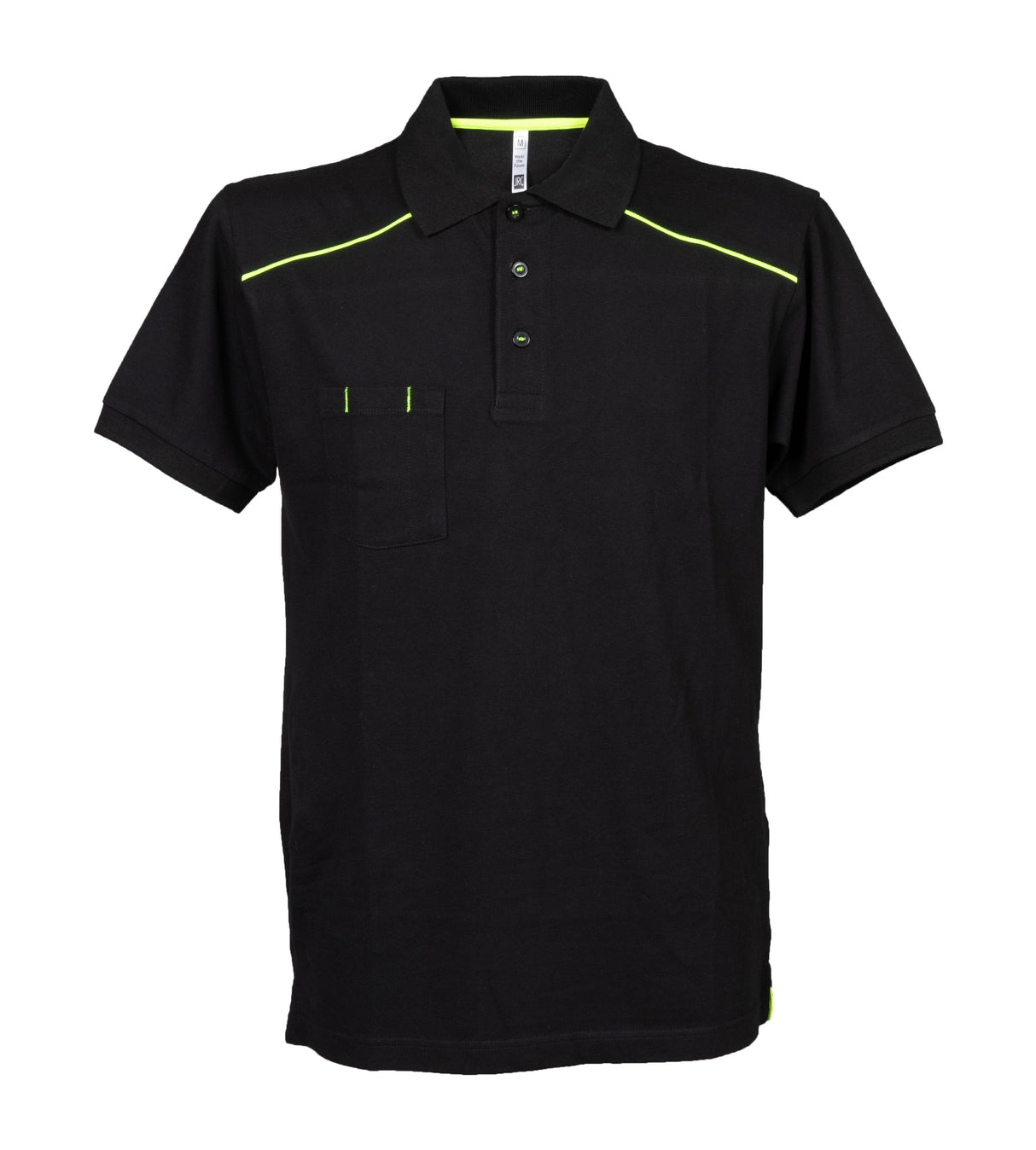 POLO DA LAVORO A MANICA CORTA ELASTICIZZATA JRC BORDEAUX UOMO